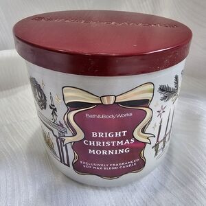 Bath & Body Works Bright Christmas Morning 3 Wick Candle